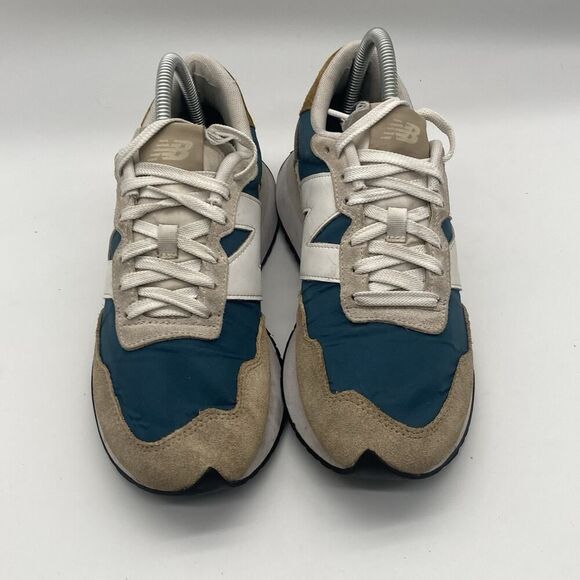 Mens Size 8 New Balance 237 Beige Dark Moonstone Athletic Shoes Sneakers MS237VF - Picture 3 of 11